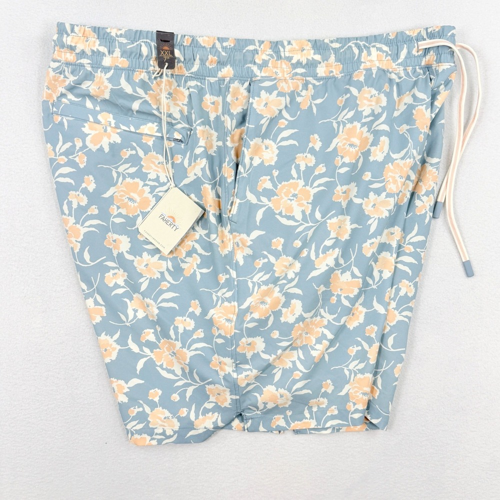 Faherty Shoreline Trunk Lined Short Size‎ XXL Mens Water Blossom NEW